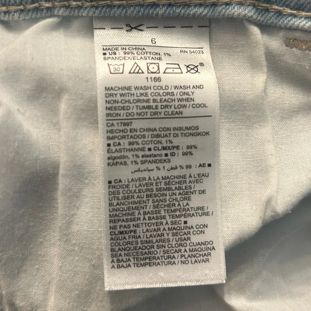 Classic Distressed Light Wash Blue Jean Shorts - Cut Offs